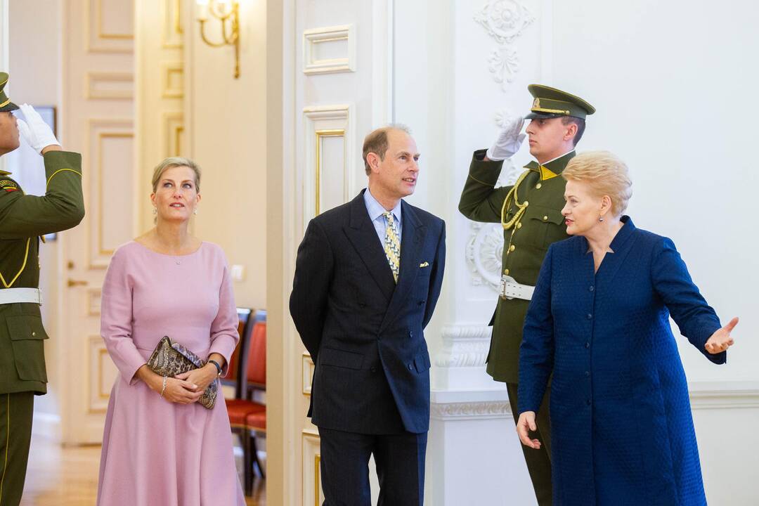 Lietuvoje – britų karališkieji svečiai