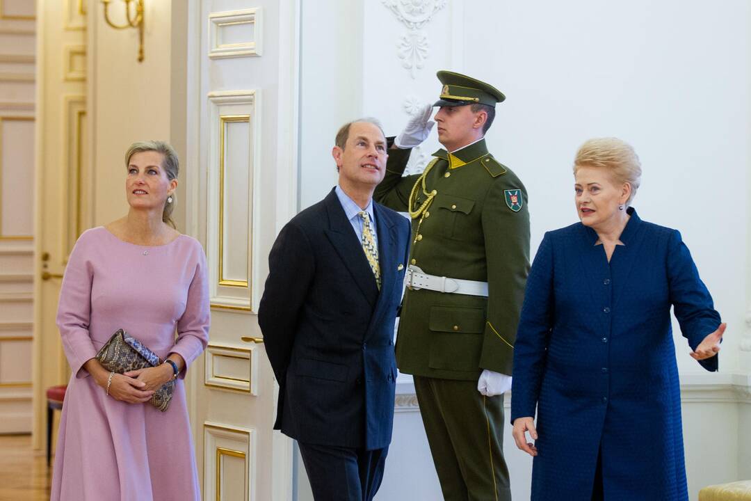 Lietuvoje – britų karališkieji svečiai