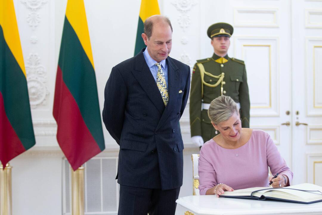 Lietuvoje – britų karališkieji svečiai