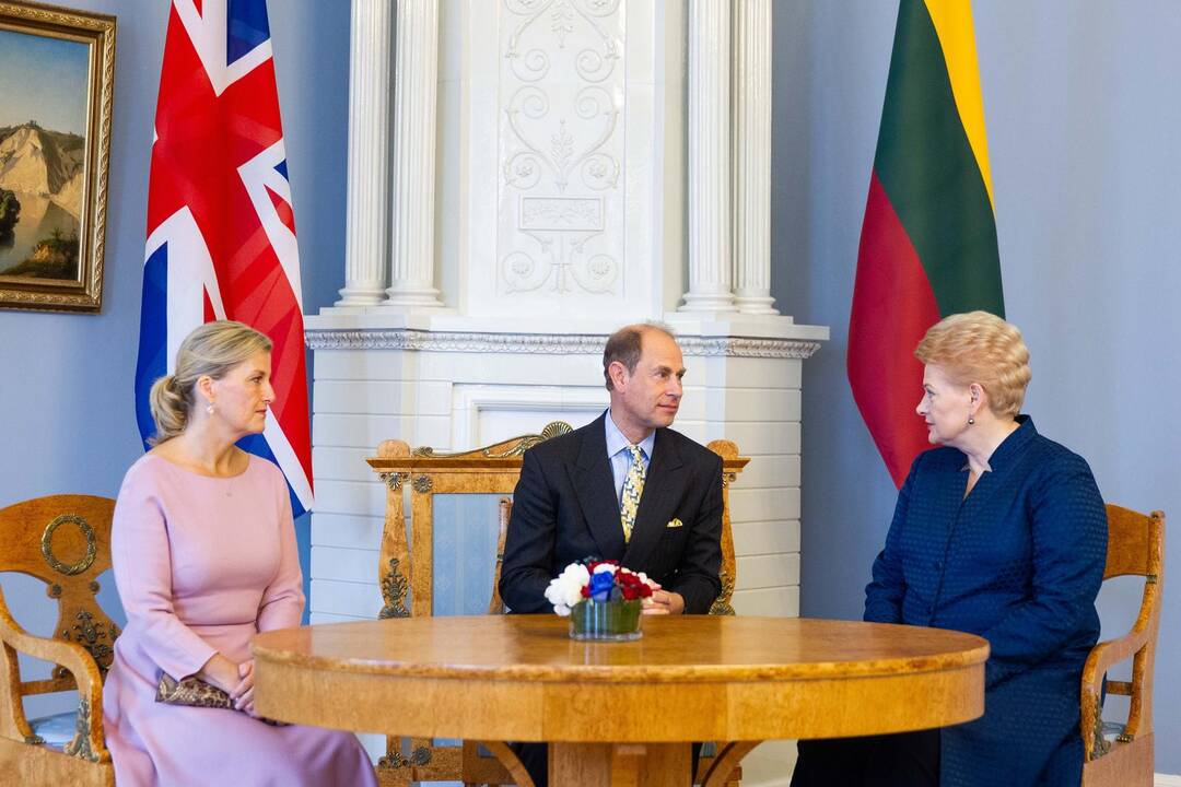 Lietuvoje – britų karališkieji svečiai