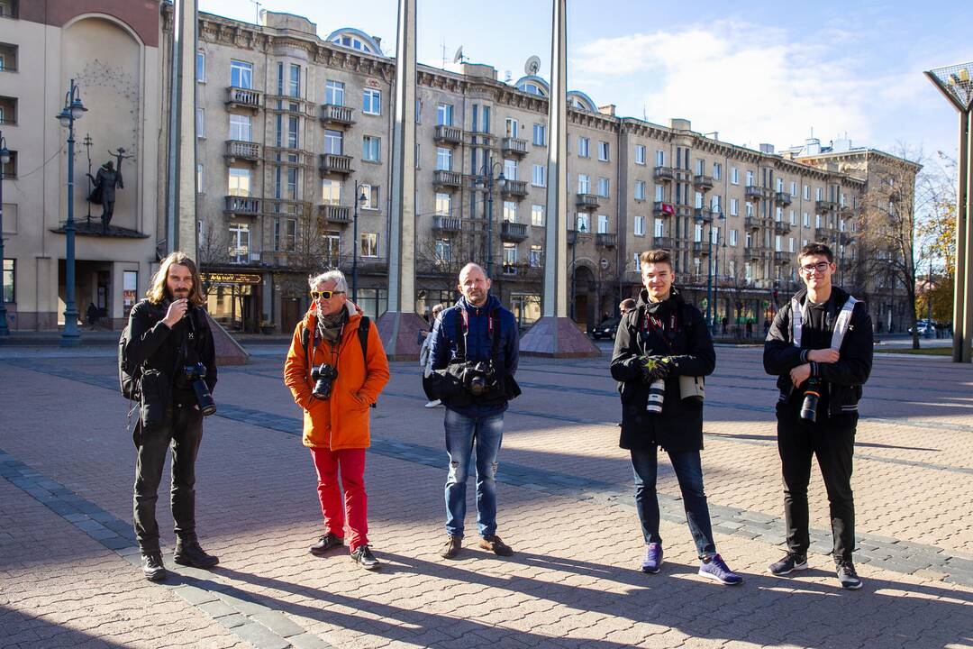 Aktorių protesto akcija prie Seimo