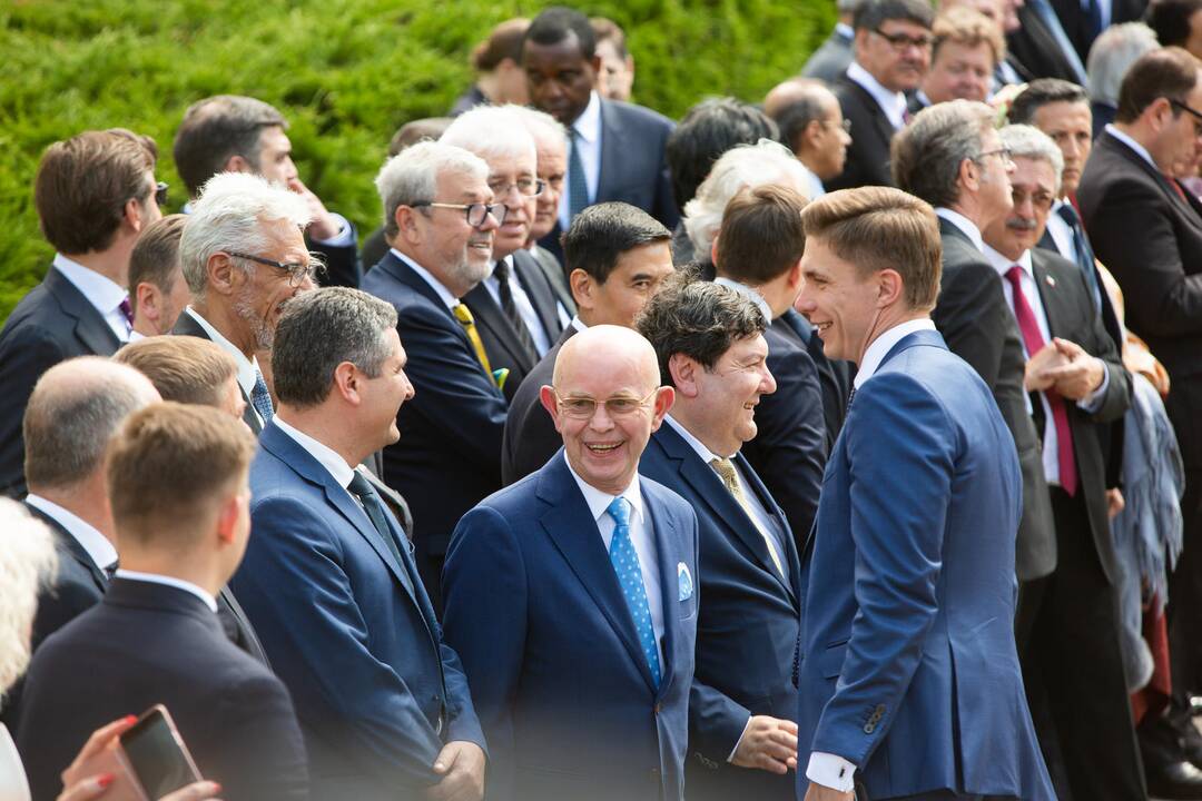 Prezidento rūmų perdavimo ceremonija