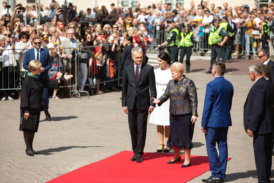 Prezidento rūmų perdavimo ceremonija