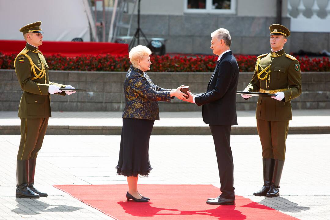 Prezidento rūmų perdavimo ceremonija