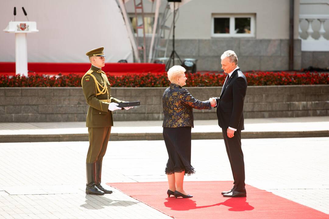 Prezidento rūmų perdavimo ceremonija