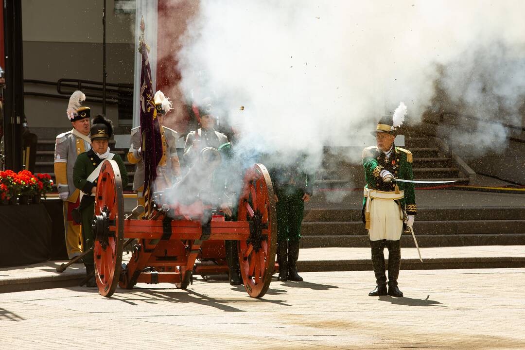 Prezidento rūmų perdavimo ceremonija