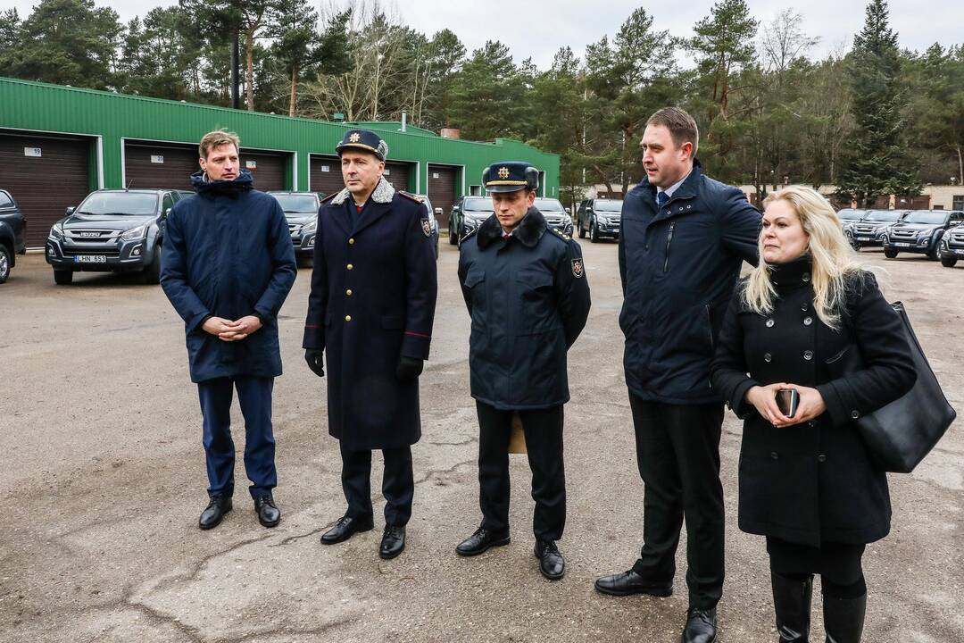 Miškų urėdija pirko automobilių gaisrams gesinti