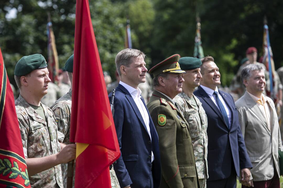 Žalgirio mūšio metinių minėjimas prie Vilniaus bastėjos