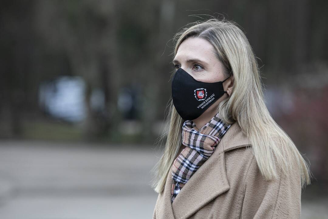 Spaudos konferencija dėl policijos darbo