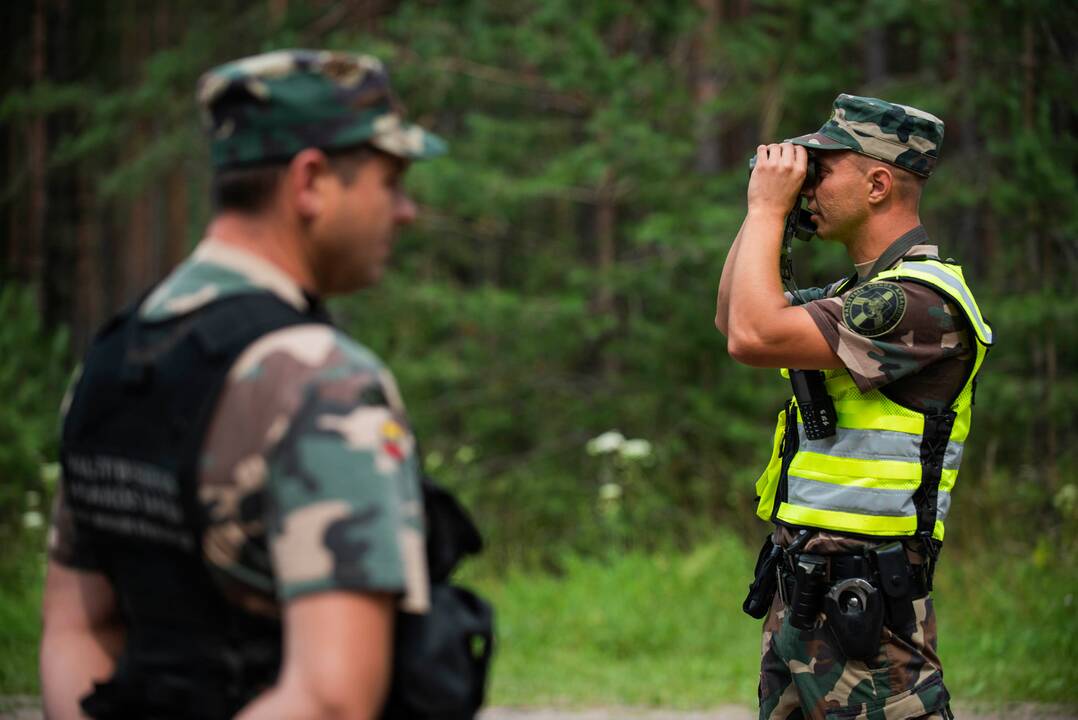 Pasienyje su Baltarusija apgręžti šeši neteisėti migrantai