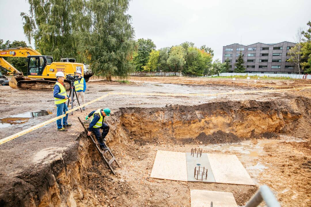 Prasideda LMTA studijų miestelio statybos