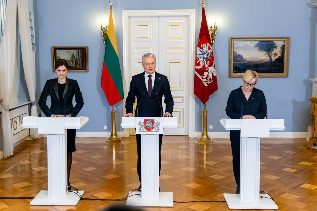 Lietuvos vadovų spaudos konferencija