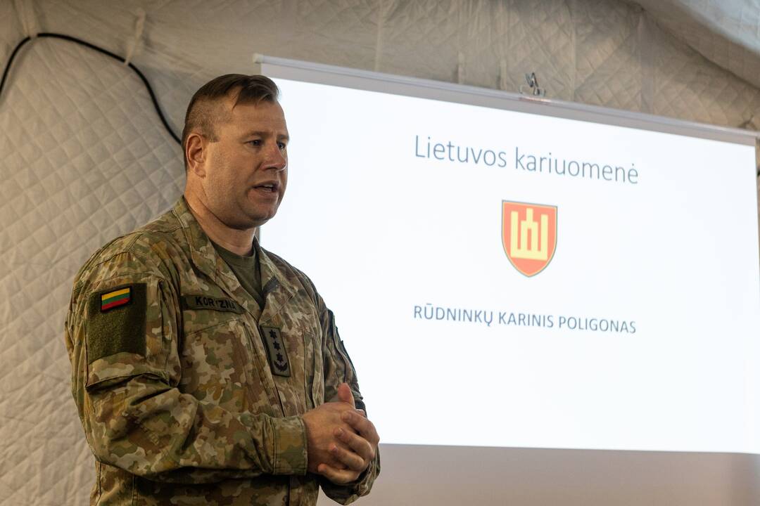 Rūdninkų karinio poligono atidarymas