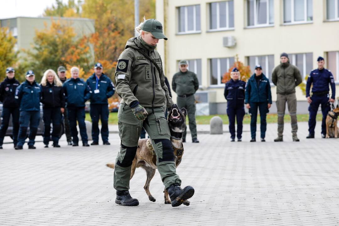 Policijos kinologų daugiakovės pirmenybių apdovanojimai