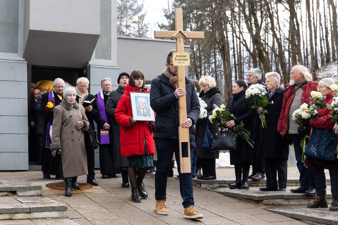 A. Terlecko laidotuvės