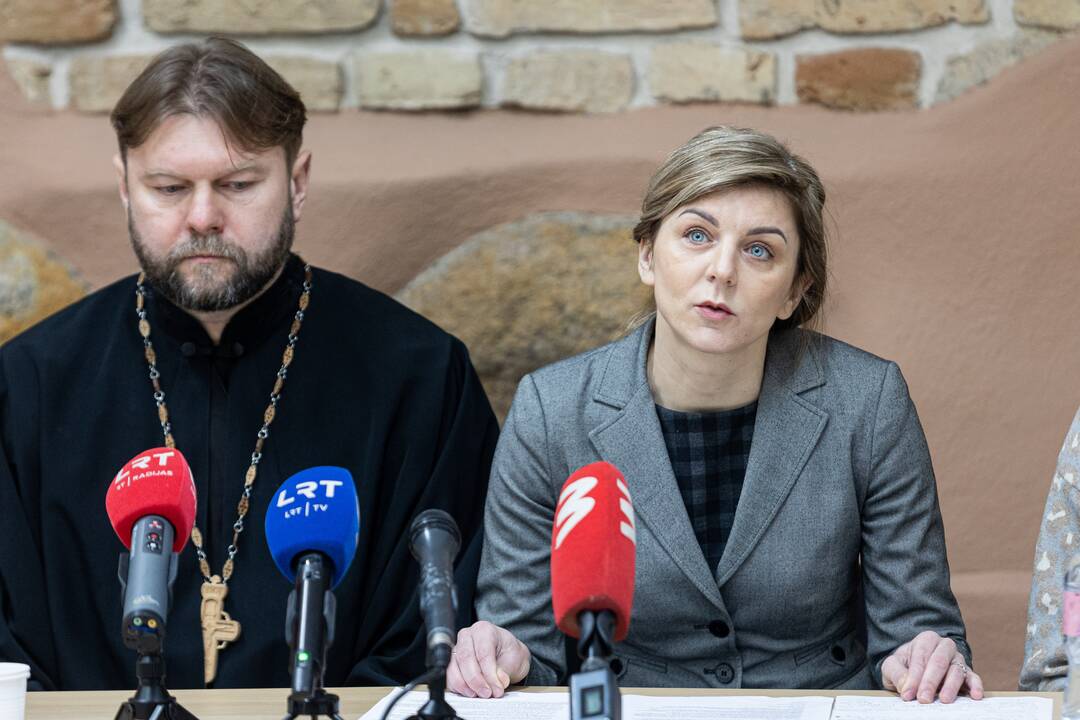 Lietuvos stačiatikių arkivyskupijos atstovų spaudos konferencija