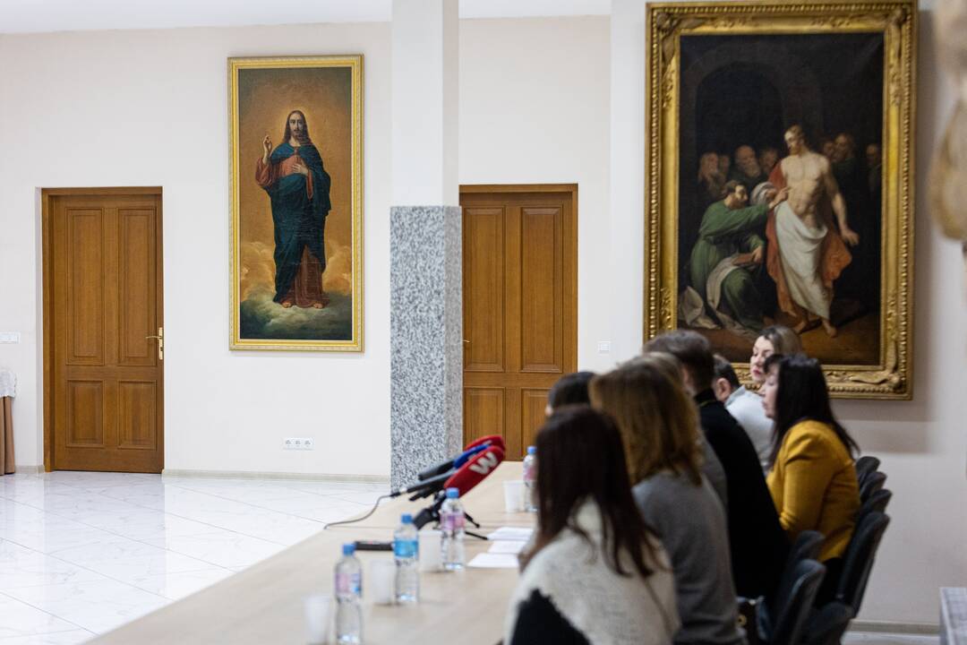 Lietuvos stačiatikių arkivyskupijos atstovų spaudos konferencija