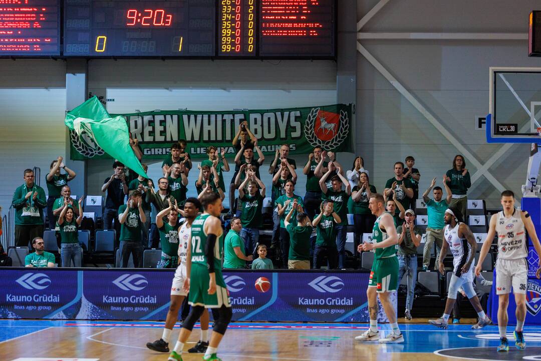 LKL rungtynės: Kauno „Žalgiris“ – Kėdainių „Nevėžis“