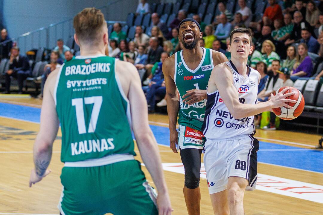 LKL rungtynės: Kauno „Žalgiris“ – Kėdainių „Nevėžis“