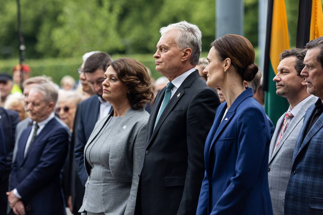 Okupacijos, genocido ir sovietmečio represijų aukų pagerbimo ceremonija