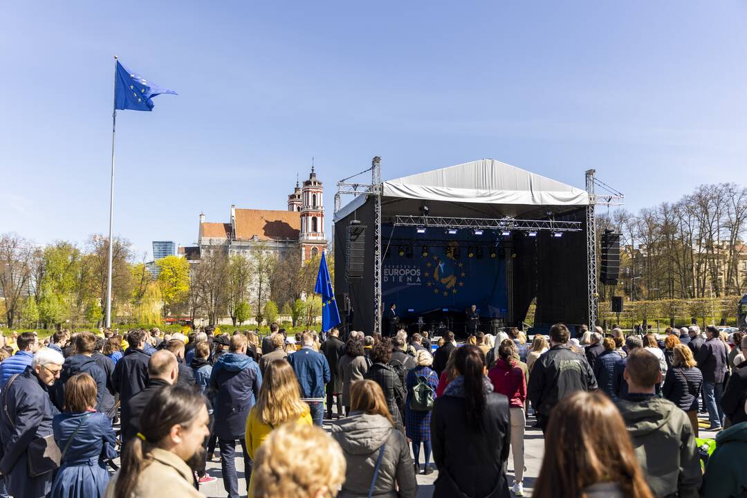 Europos dienos minėjimas Vilniuje