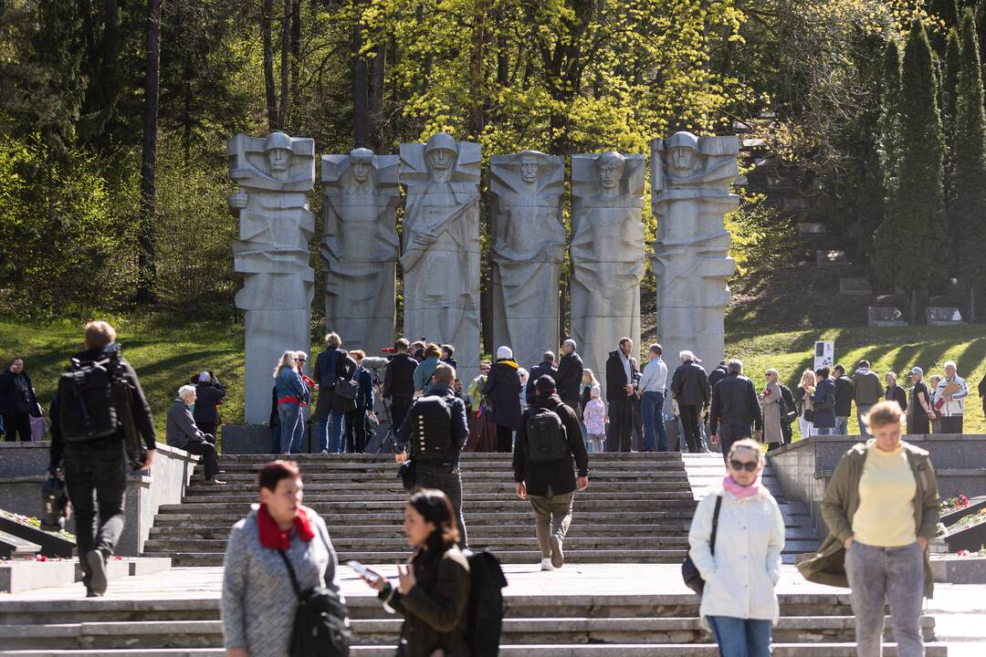 Vilniaus Antakalnio kapinės gegužės 9-ąją