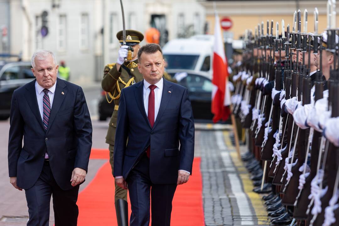 Lenkijos gynybos ministro vizitas Lietuvoje