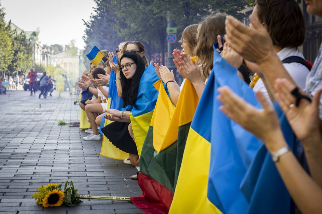 Ukrainos Nepriklausomybės dienos minėjimas Vilniuje