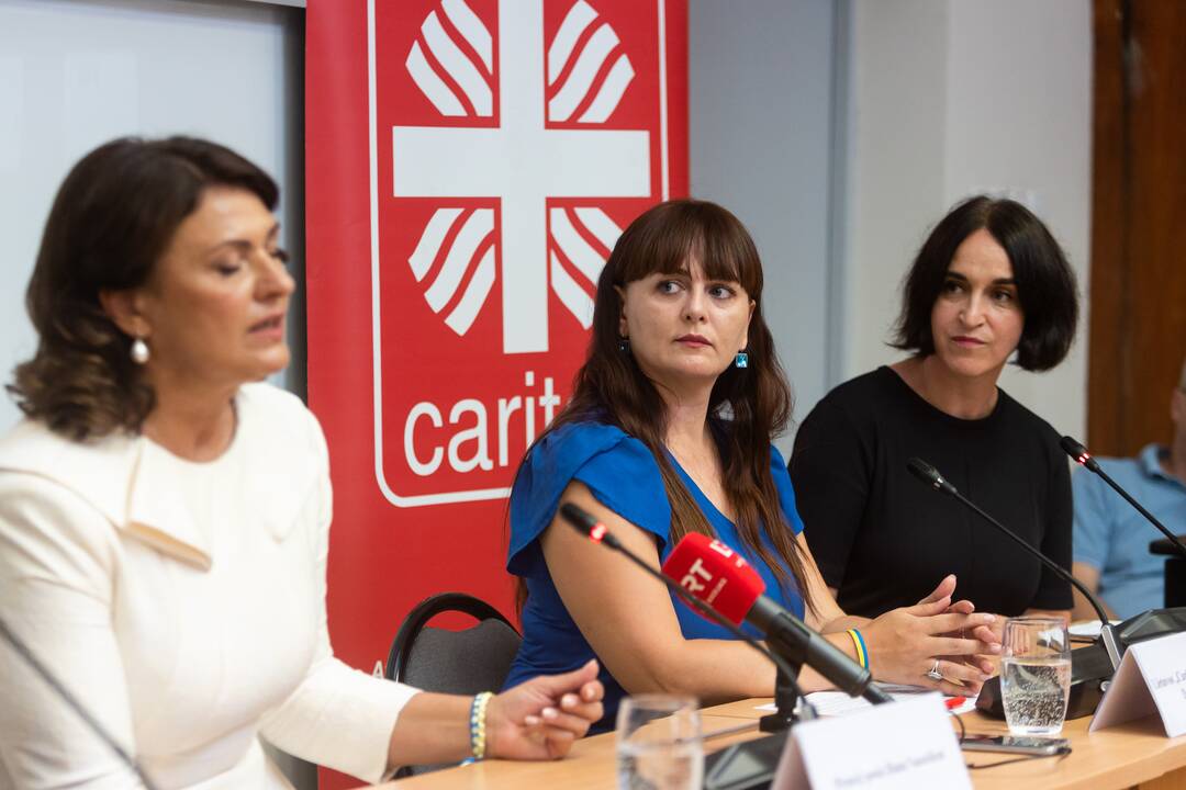 Lietuvos „Carito“ paramos akcijos Ukrainai pristatymas