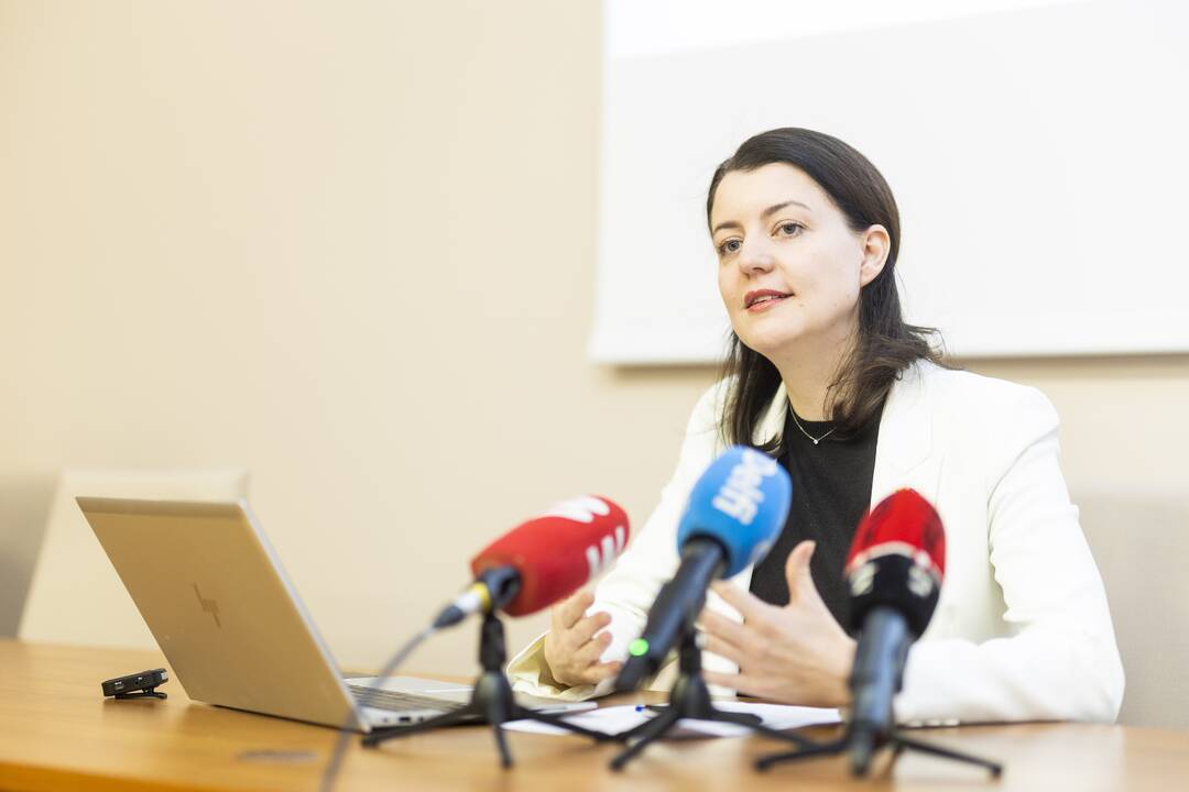 M. Navickienės spaudos konferencija