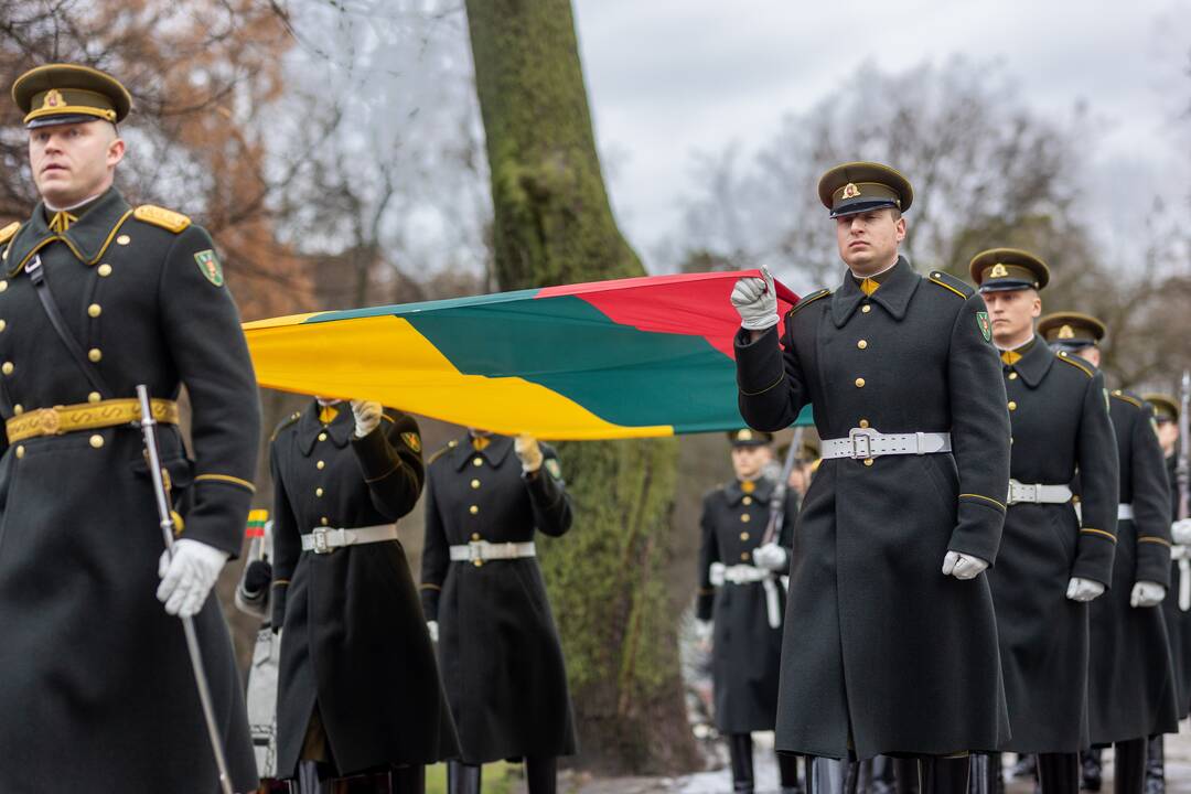 Lietuvos vėliavos dienos ceremonija