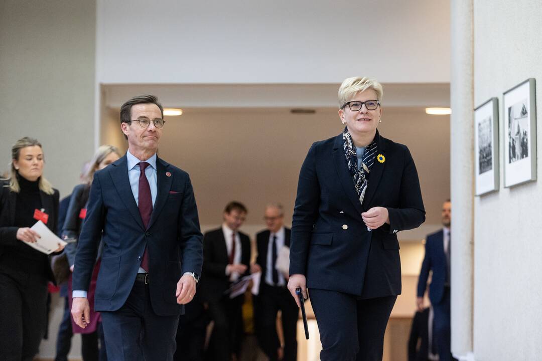 Švedijos premjero vizitas Lietuvoje