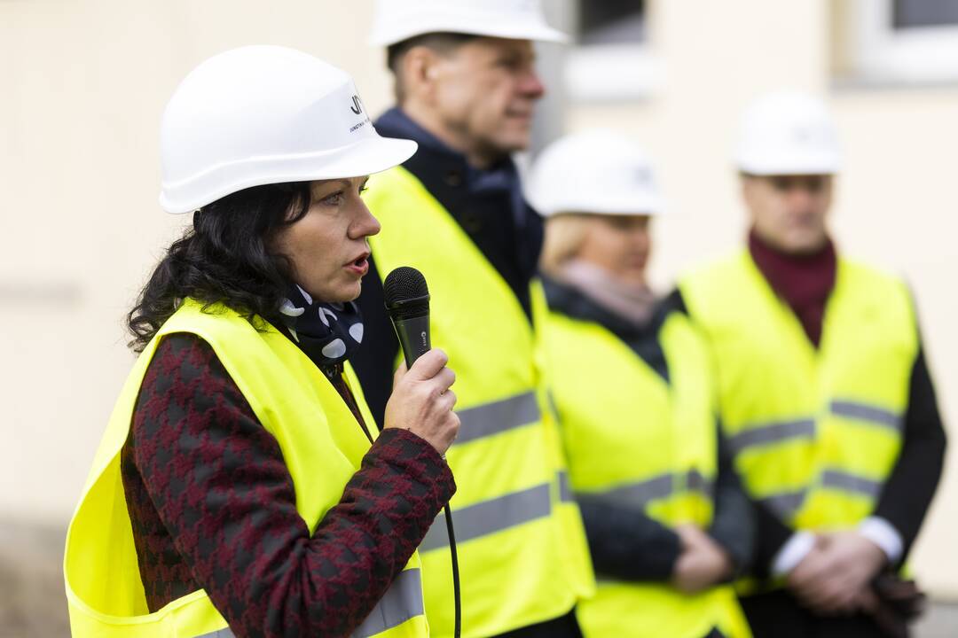 Vilniaus miesto klinikinės ligoninės naujo bloko statybų pradžia