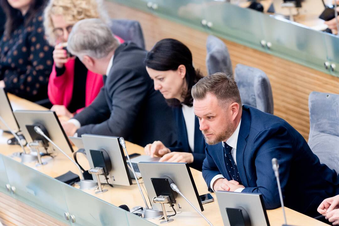Seimo pavasario sesijos pradžia