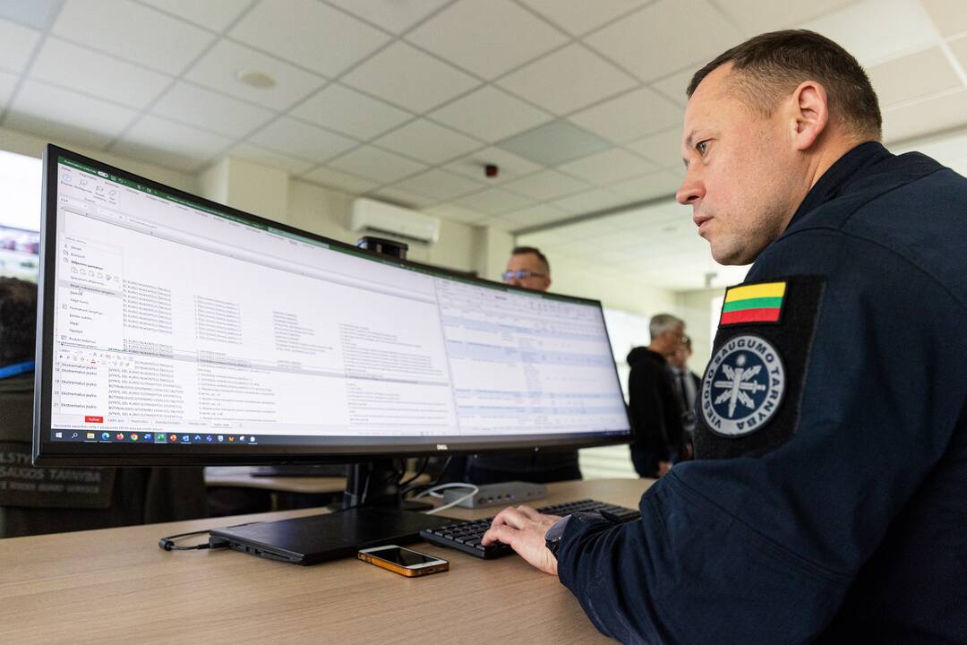Pradėjo darbą Situacijų valdymo centras