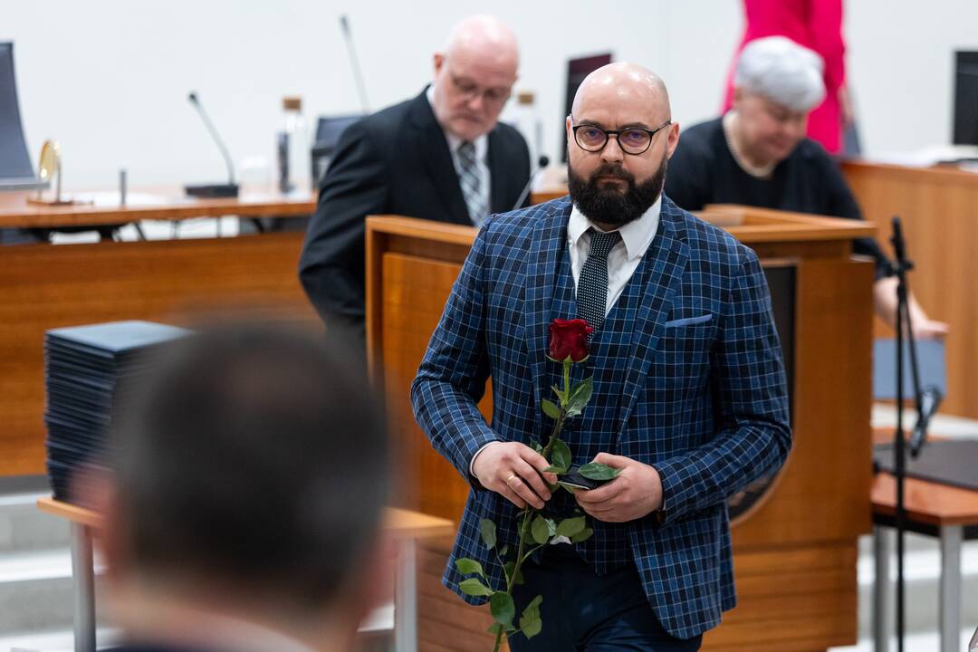 Pirmasis naujos Vilniaus miesto savivaldybės tarybos posėdis
