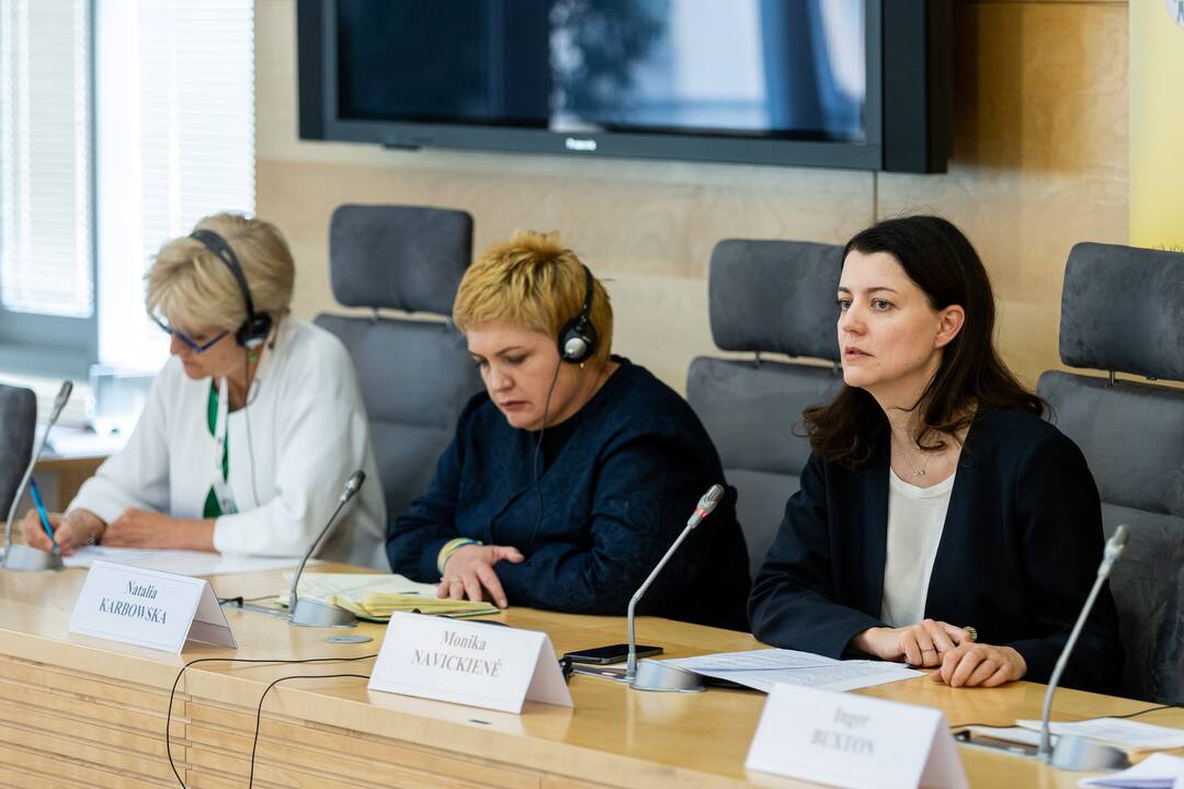 Spaudos konferencija „Lyčių lygybė ir smurtas prieš moteris“