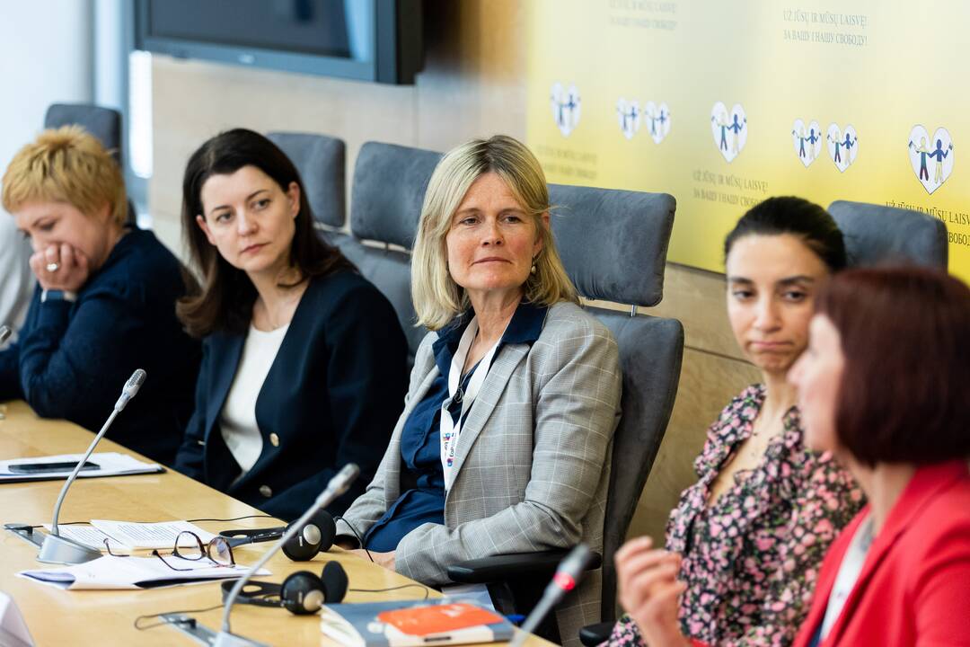 Spaudos konferencija „Lyčių lygybė ir smurtas prieš moteris“