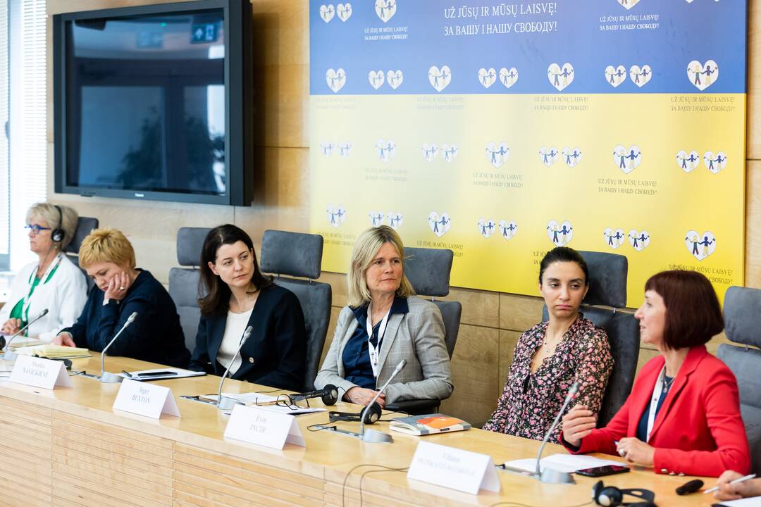 Spaudos konferencija „Lyčių lygybė ir smurtas prieš moteris“