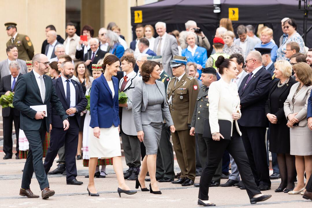 Okupacijos, genocido ir sovietmečio represijų aukų pagerbimo ceremonija