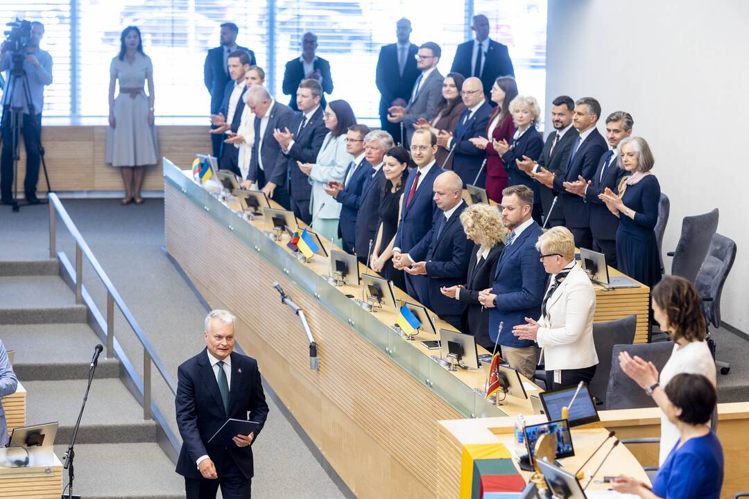 Prezidento G. Nausėdos metinė kalba Seime