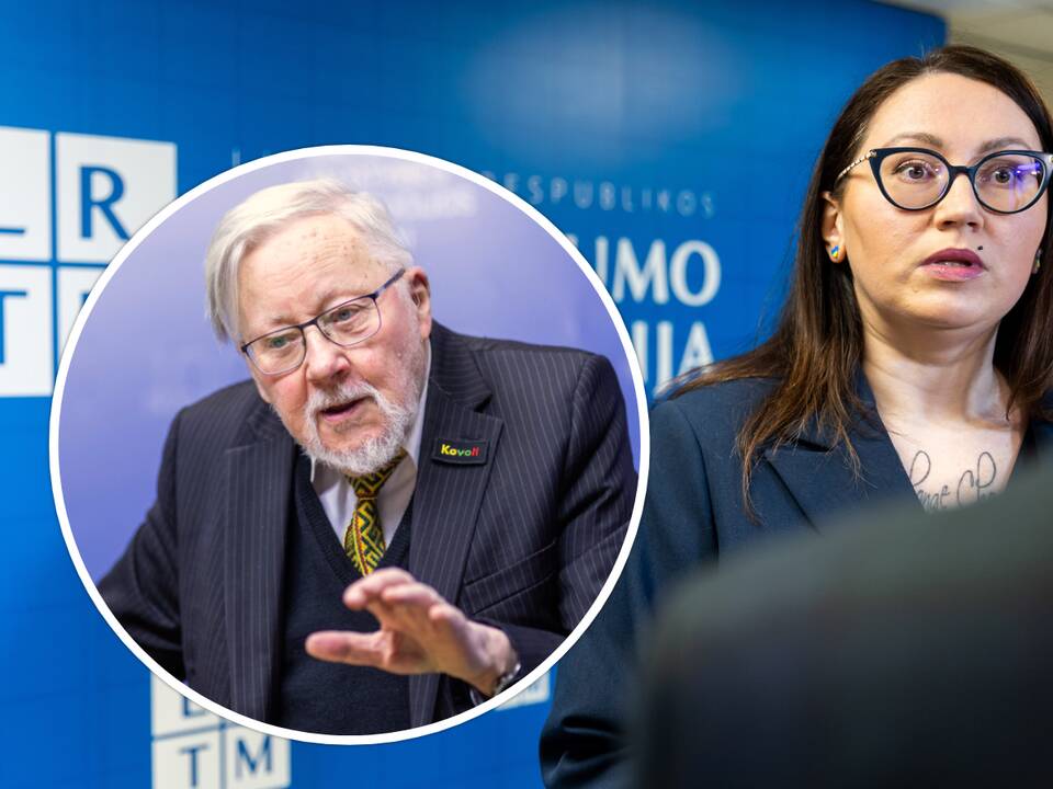 V. Landsbergio žodžiai papiktino ministrę: profesorius atsiprašo