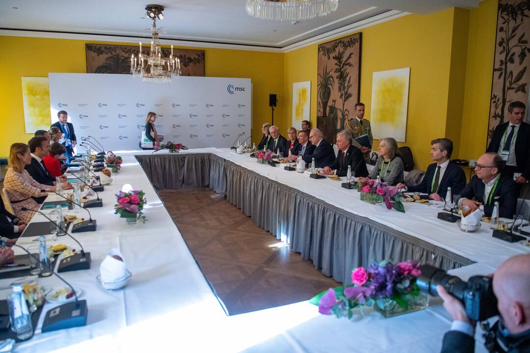 G. Nausėda dalyvauja Miuncheno saugumo konferencijoje