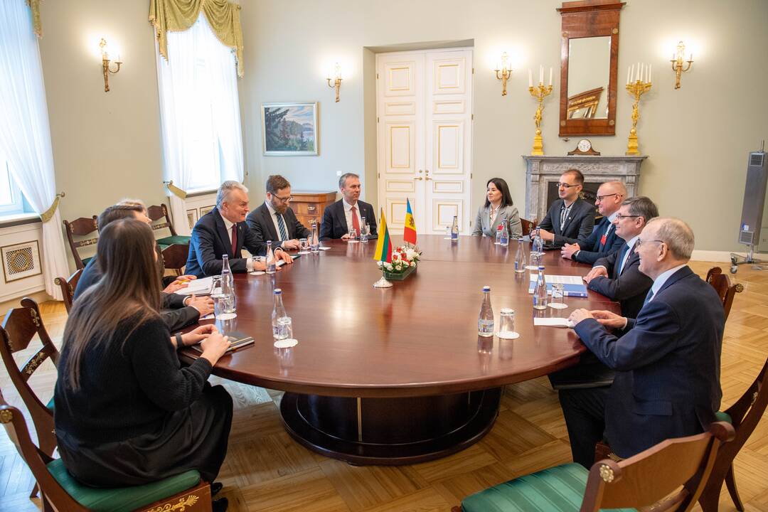 Moldovos parlamento vadovo vizitas Lietuvoje
