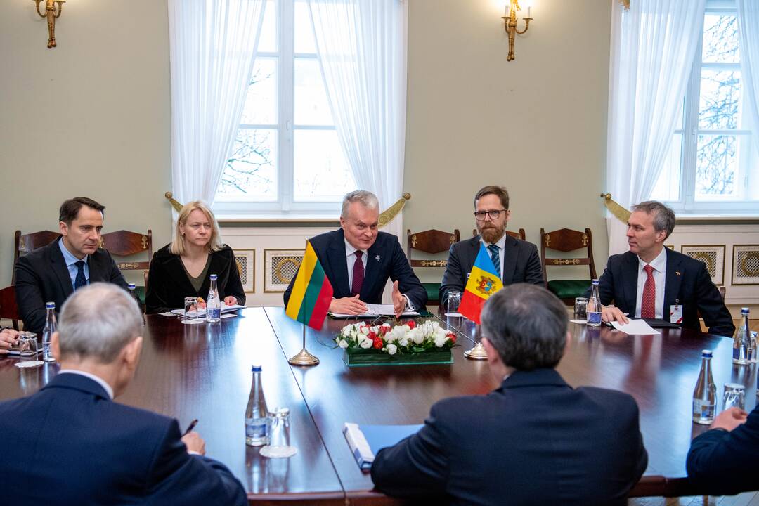 Moldovos parlamento vadovo vizitas Lietuvoje