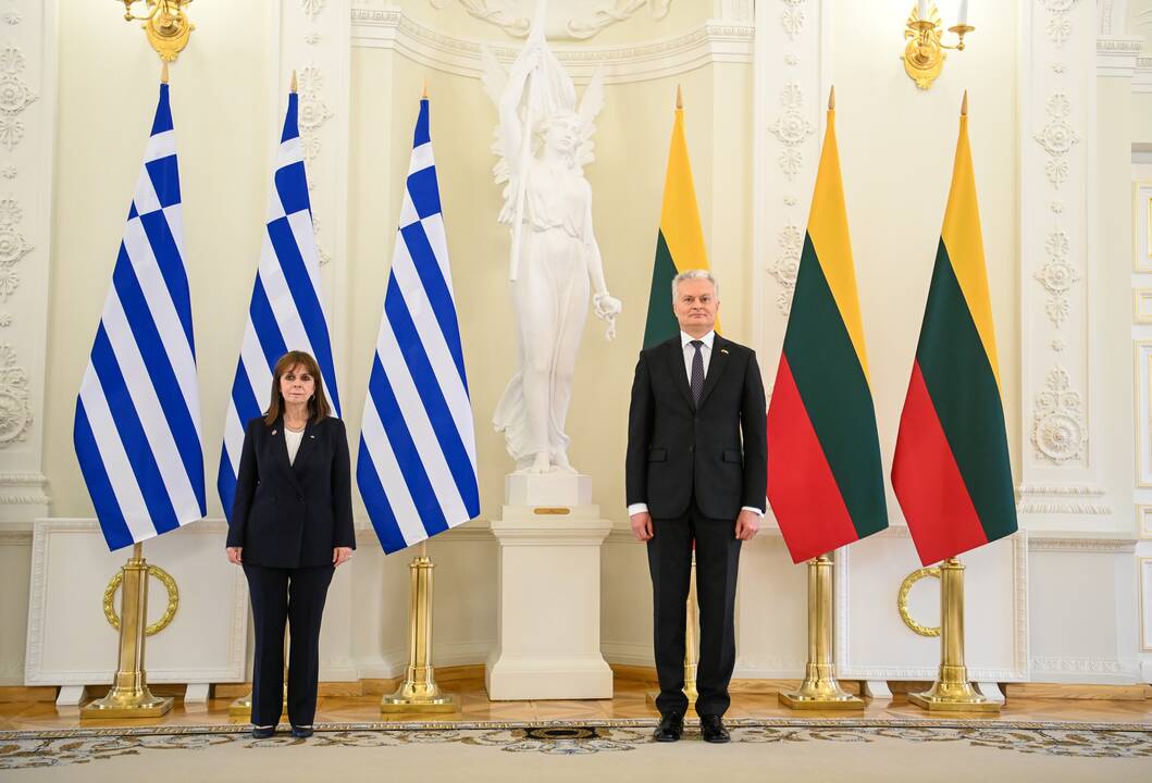 Graikijos prezidentės vizitas Lietuvoje