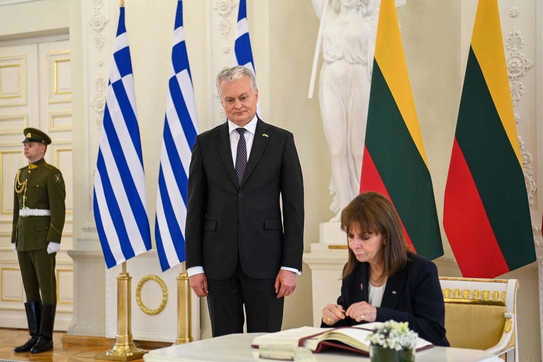 Graikijos prezidentės vizitas Lietuvoje