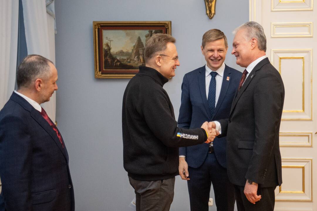 G. Nausėda susitiko su Europos miestų vadovais