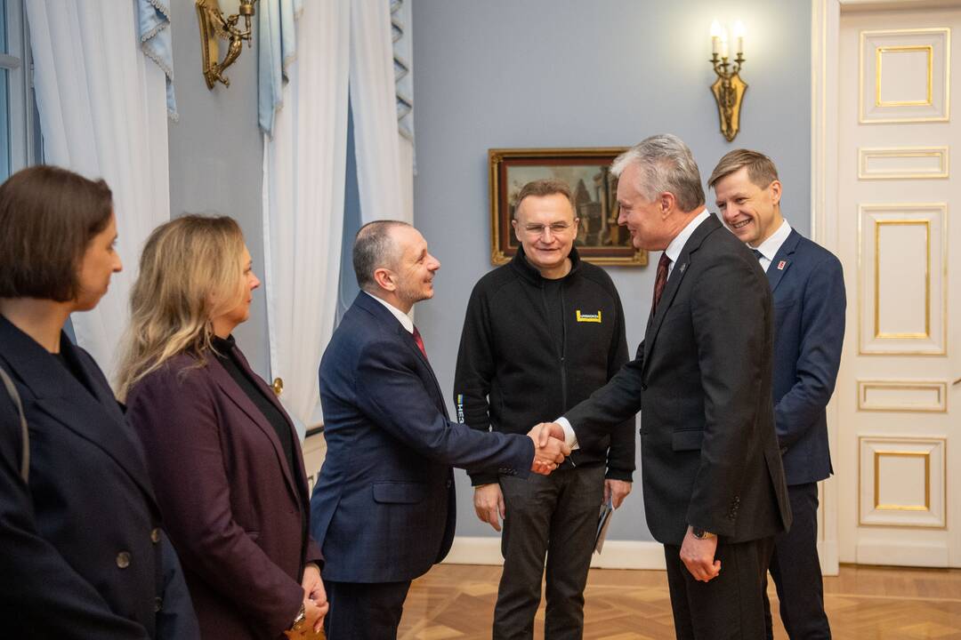 G. Nausėda susitiko su Europos miestų vadovais
