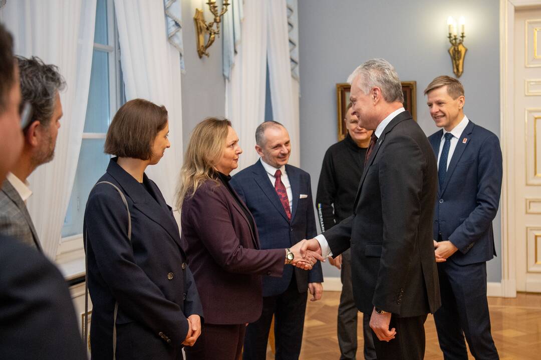 G. Nausėda susitiko su Europos miestų vadovais